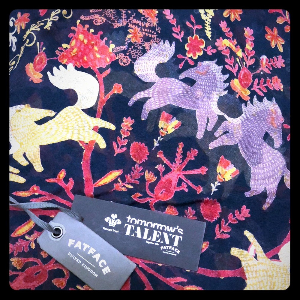 Beautiful print super soft scarf